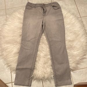 Chico’s Gray Ankle Jeans